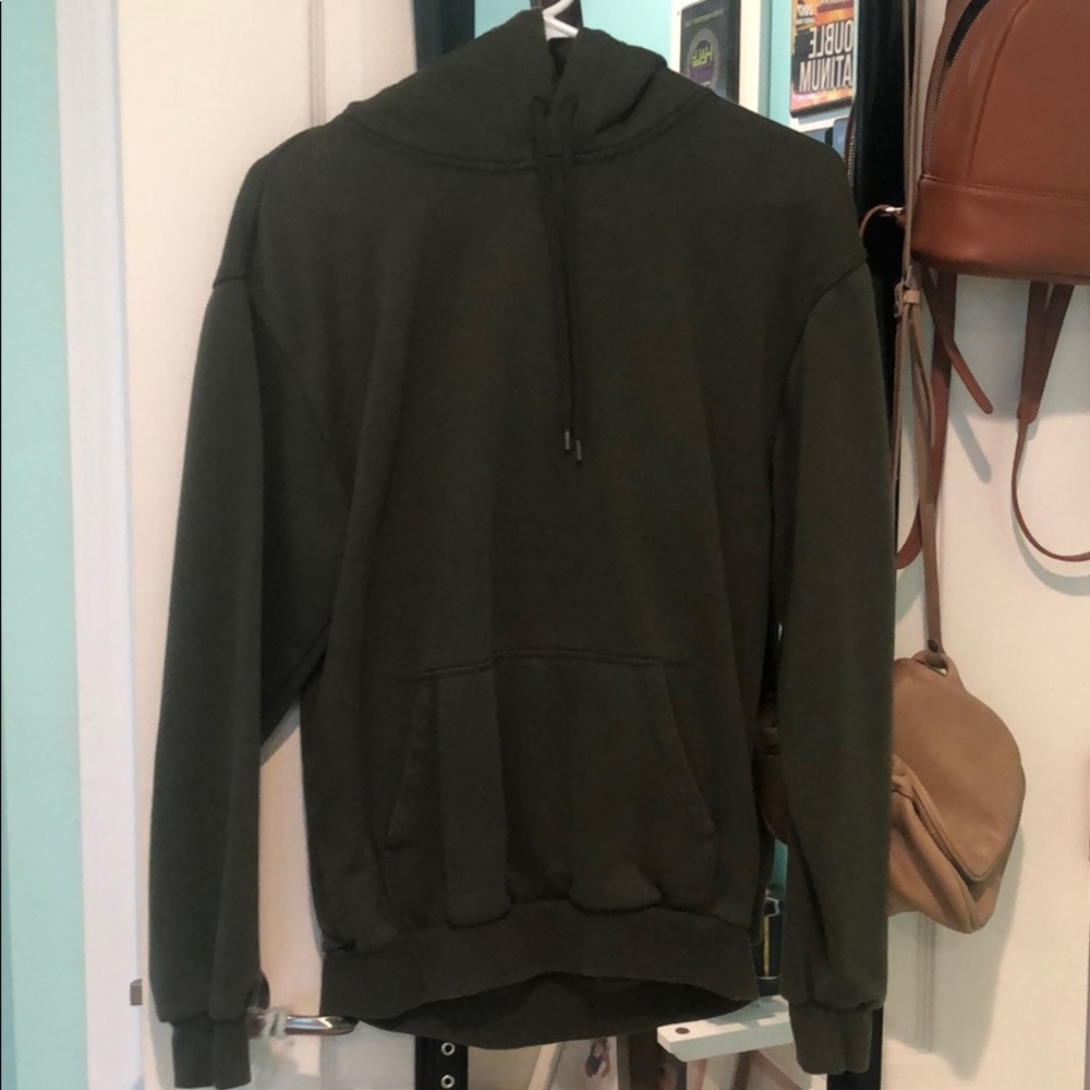 Dark Green Men’s H&M Hoodie